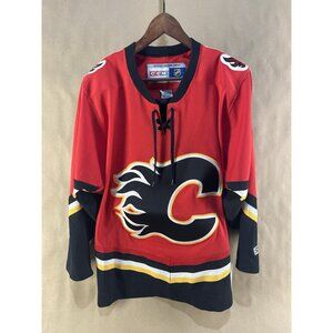 Vintage Calgary Flames NHL CCM Jersey (Men’s Size S)